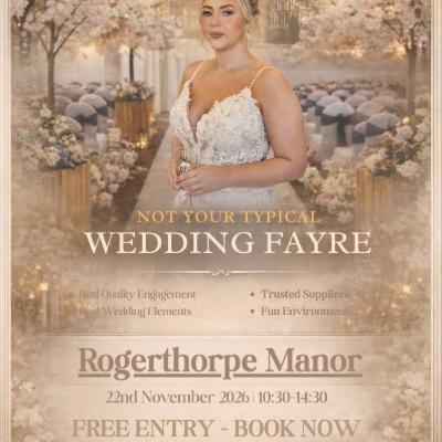 Rogerthorpe Manor Hotel Immersive Wedding Event