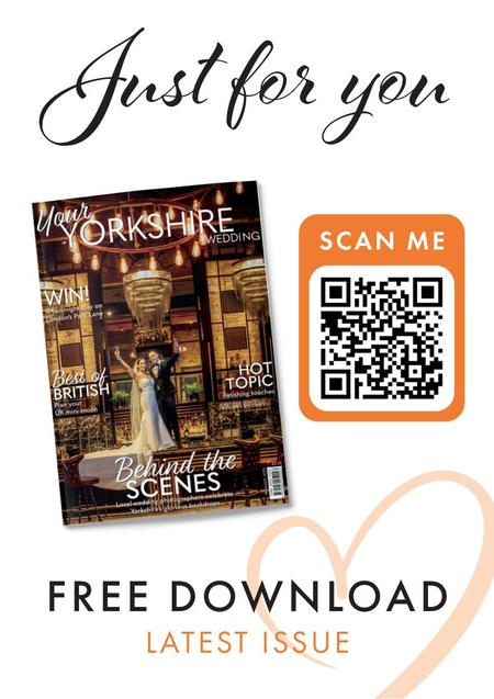View a flyer to promote Your Yorkshire Wedding magazine