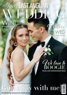 Cover of the August/September 2023 issue of Your East Anglian Wedding magazine