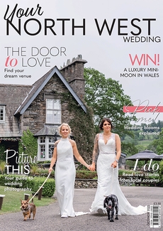 Cover of the October/November 2025 issue of Your North West Wedding magazine