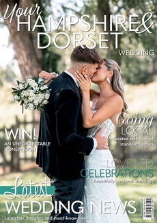 Cover of the May/June 2026 issue of Your Hampshire & Dorset Wedding magazine