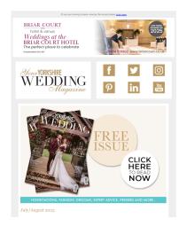 Your Yorkshire Wedding magazine - July 2023 newsletter