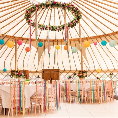 Don't know your sailcloth tent from your tipi? We talk to yurt and marquee specialist Yorkshire Yurts about outdoor weddings