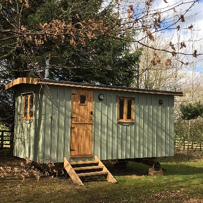 Glorious glamping! Strawberry Safari Shepherds Huts has everything needed for a re-energising retreat