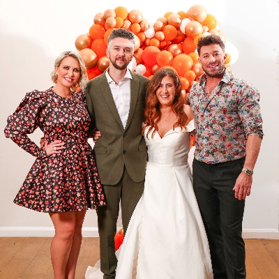 Wedding News: Supergroup Claire Richards & Duncan James surprise couple on their wedding day