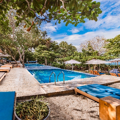 Blue Apple Beach in Colombia is offering couples the chance to discover the city of Cartagena