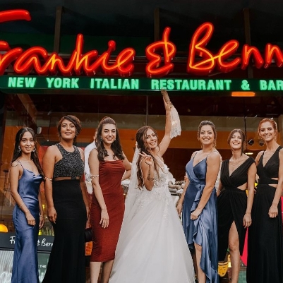 Free Valentine's wedding with Frankie & Benny’s