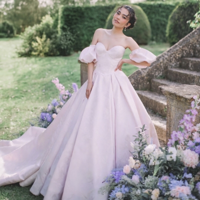 Step into a world of romance with the new Bridgerton collection at Abbey Bridal