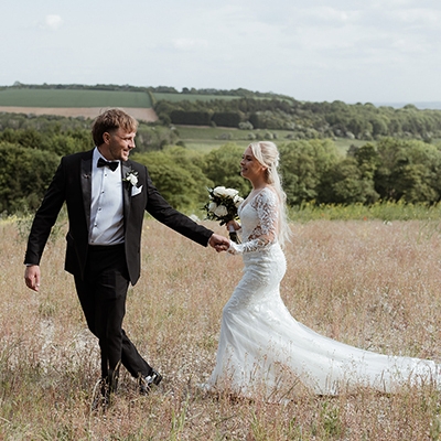 Real Weddings: Elegant energy