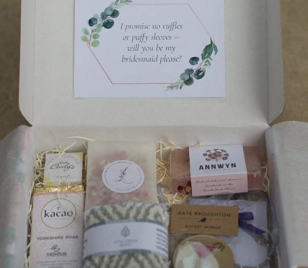 Propose to your bridesmaids in style with these gift boxes from Yorkshire's Limelight Wedding Emporium: Image 1