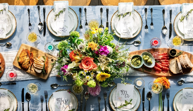We talk to Yorkshire wedding caterer Blue Pepper Catering about what you should consider before choosing your wedding menu: Image 1