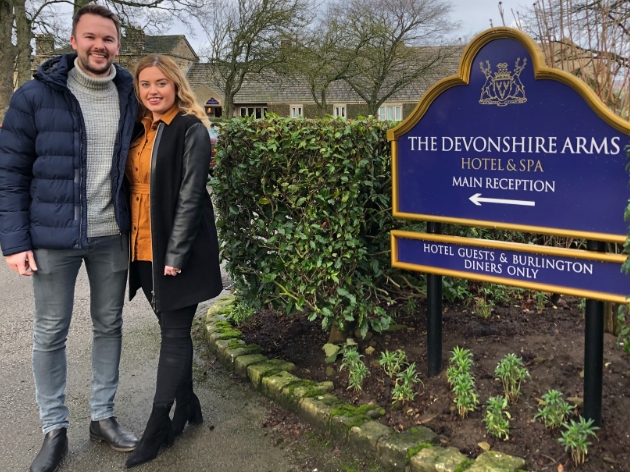 A lucky Cheshire couple have won their dream Yorkshire wedding at stunning venue The Devonshire Arms: Image 1