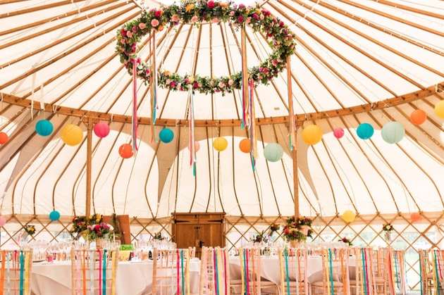 Don't know your sailcloth tent from your tipi? We talk to yurt and marquee specialist Yorkshire Yurts about outdoor weddings: Image 1