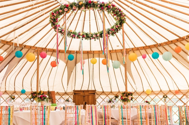 Don't know your sailcloth tent from your tipi? We talk to yurt and marquee specialist Yorkshire Yurts about outdoor weddings: Image 1