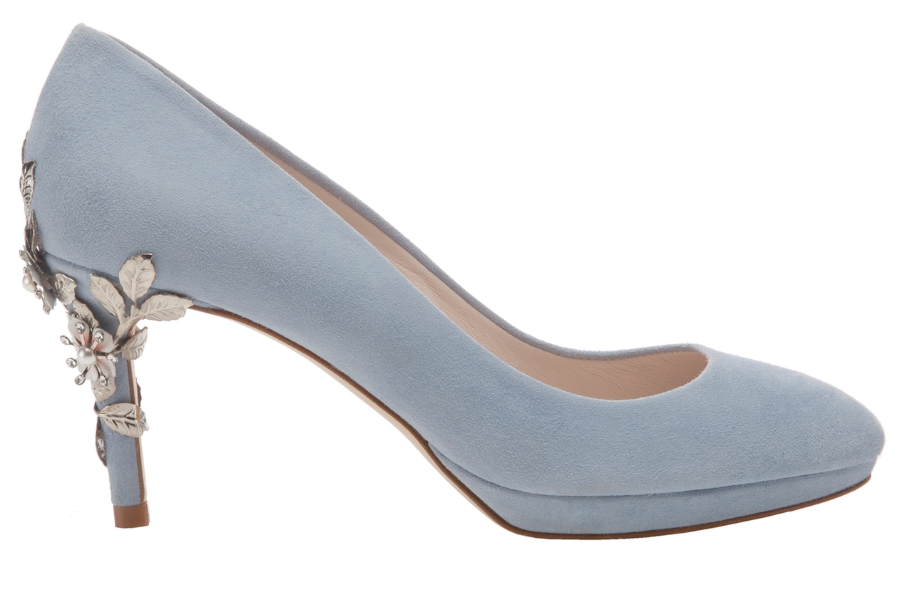 Bridal shoe brand Harriet Wilde are offering a free sole message on full-price styles: Image 1