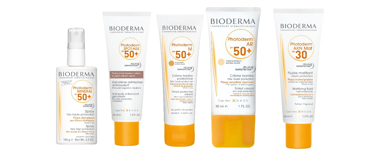 Bioderma suncare range