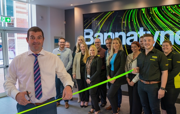 Ribbon cut at Bannatyne Group in Leeds