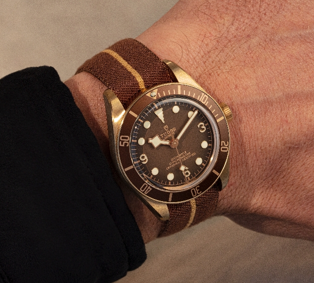 Bronze Tudor watch