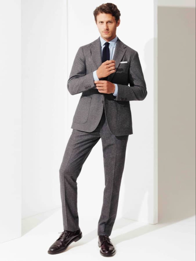 Grey suit