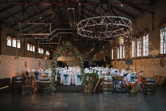 quirky, industrial wedding venue
