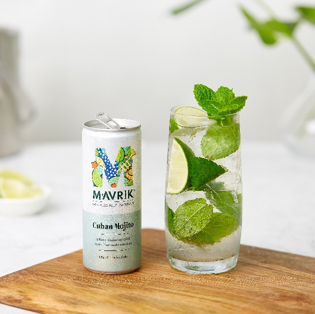 non-alchoholic mojito cocktail