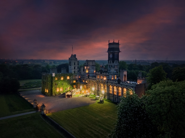 Carlton Towers at night 