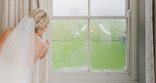Looking out of the window