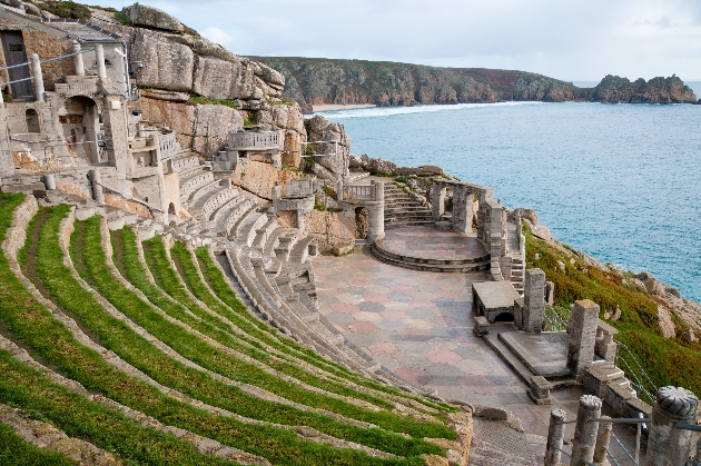 The Minack Theatre in Cornwall