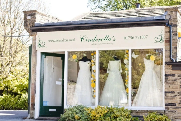 shop front of Cinderella's in Skipton