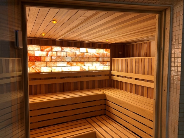 Himalayan Salt Sauna at Titanic Spa