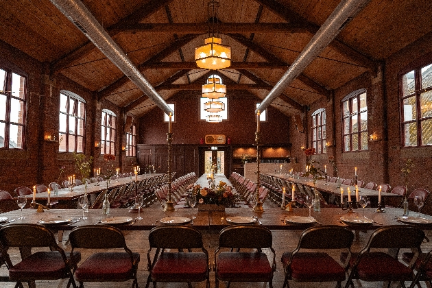 Victori set up for a wedding reception