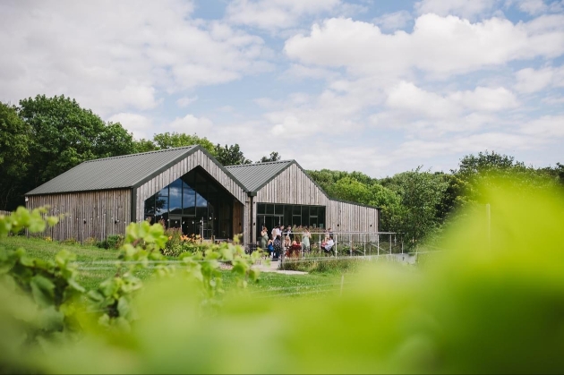 exterior of Little Wold Vineyard