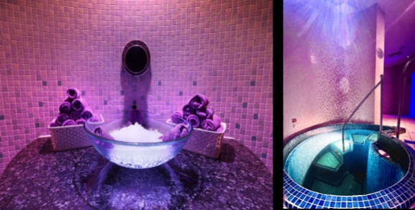 heat and ice experiences at Titanic spa