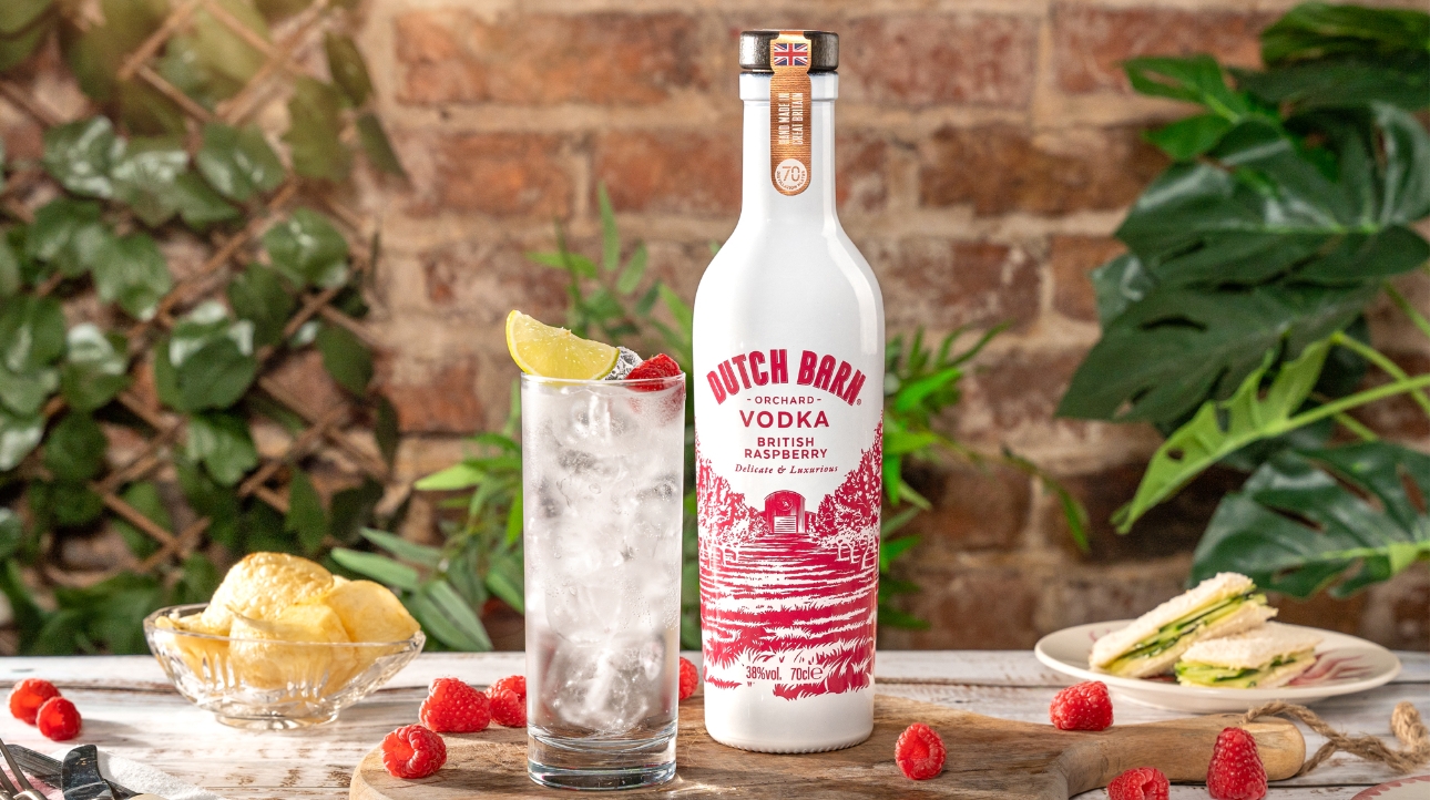dutch barn british raspberry vodka