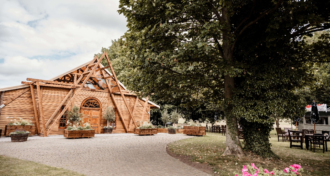 Ramside Hall Hotel Rustic Barn Marquee exterior