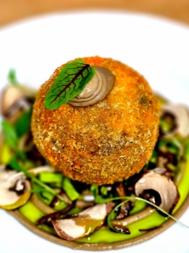 wedding breakfast dish by Good Food Story