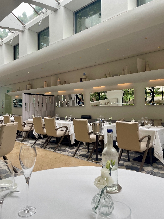 French restaurant interior 