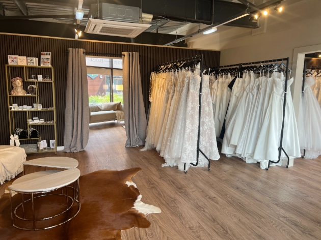 Dorothy Eloise Bridal boutique showroom