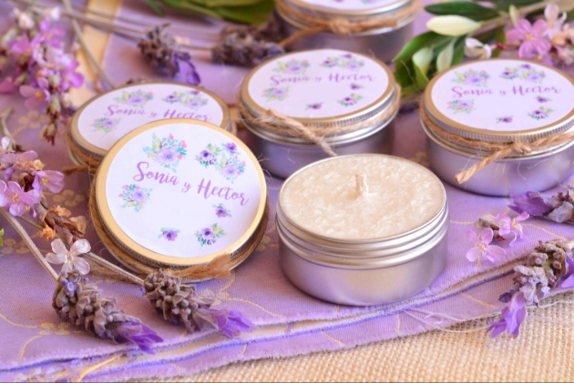 Personalised Balm Candles