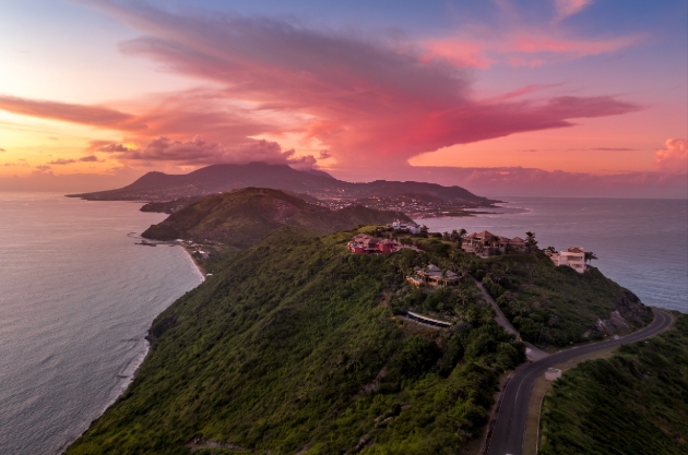St Kitts and Nevis Island View