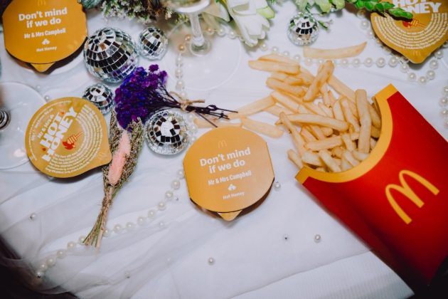 Personalised McDonald's Wedding Sauce