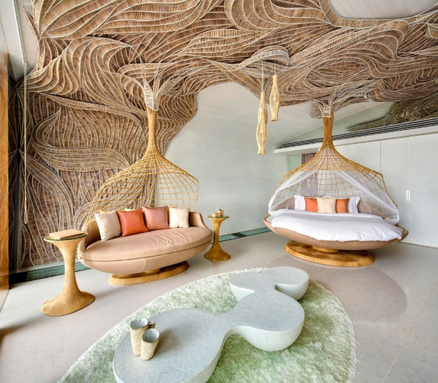 Iniala Beach House rattan couches